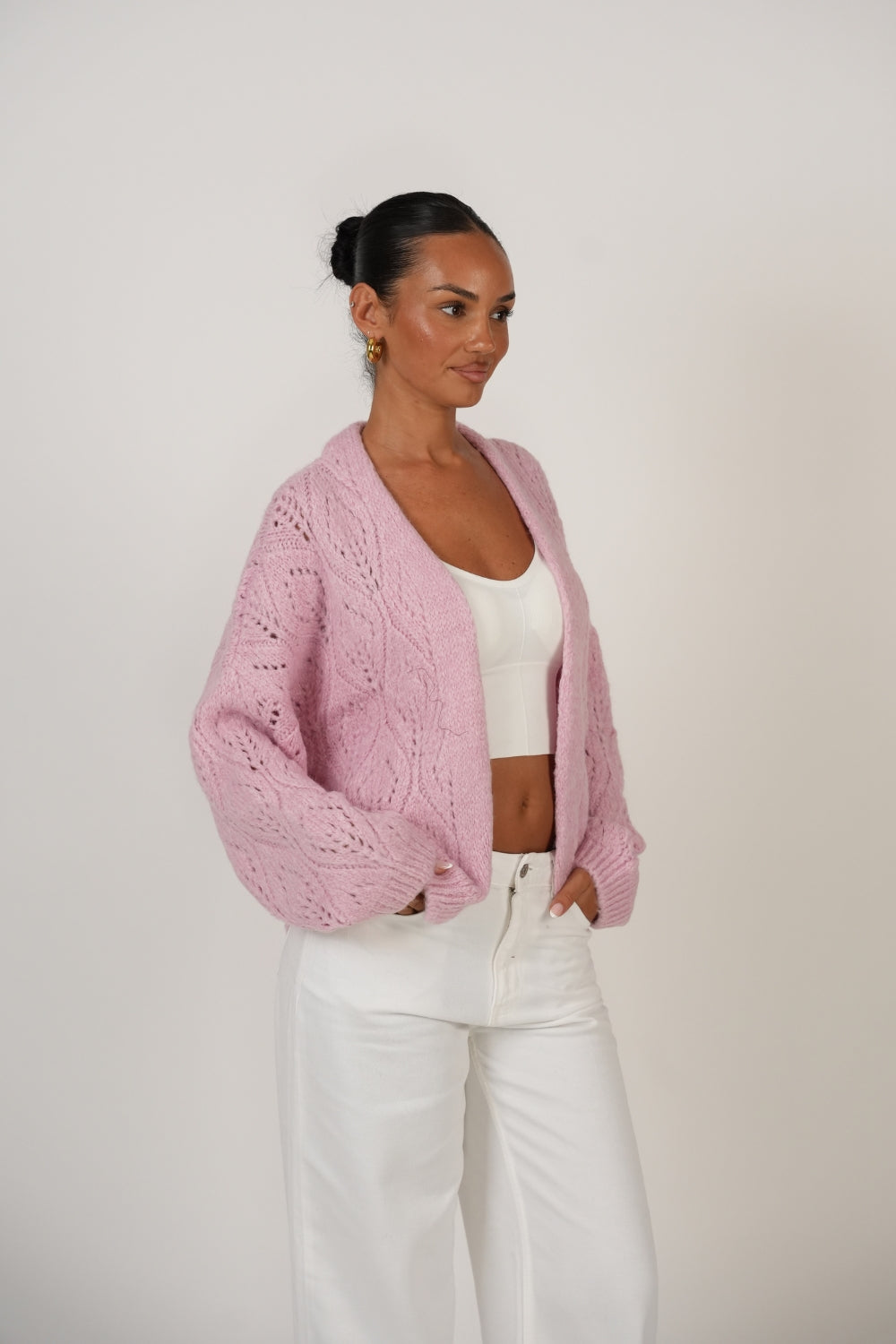 Cardigan Calado Oversize foto 22