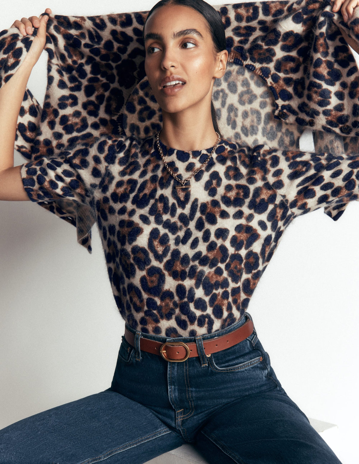 Camiseta Cachemira Leopardo foto 2