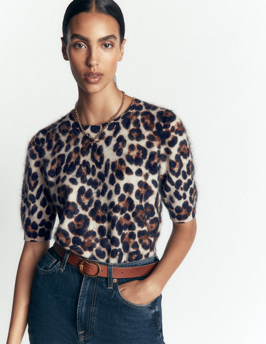 Camiseta Cachemira Leopardo foto 1