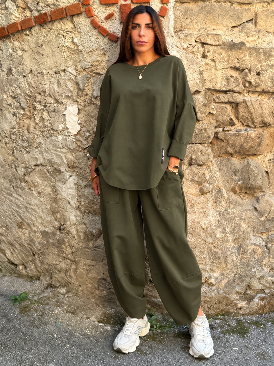 Conjunto Jersey Oversize Pantalon Slouchy Japan foto 5